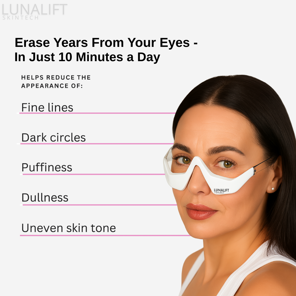 Reverse Tired, Aging Eyes With Lunalift™ Therapy